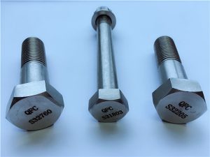 .5eliku nr.56-dupleks 2205, S32760 fasteners prej çeliku inox me cilësi të lartë dhe vidhosje me vidhos standarde hex.